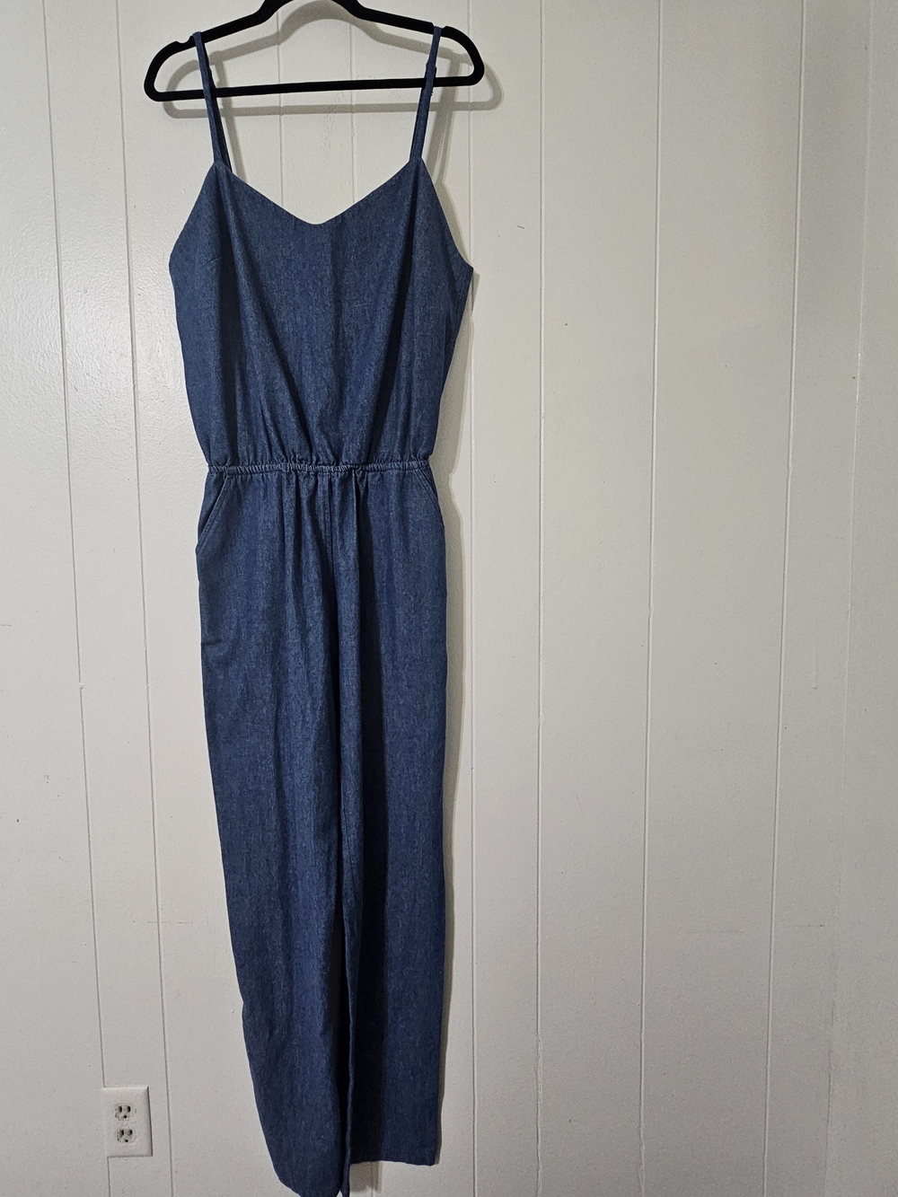 Loup Denim Jumpsuit Medium Chambray Cottagecore Minimalist